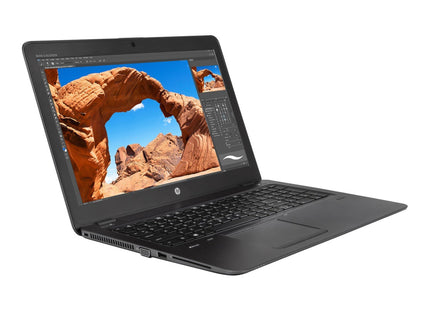 HP ZBook 15U G4, 15.6” FHD, Intel Core i7 - 7600U 2.8GHz, 8GB DDR4, 256GB NVMe SSD, AMD RADEON R7 M350 4GB, Refurbished - Joy Systems PC