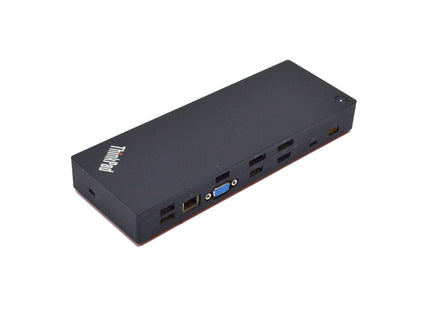 Lenovo Thunderbolt 3 Workstation Dock DBB9003L1 with 135W AC Adapter, Refurbished - Joy Systems PC