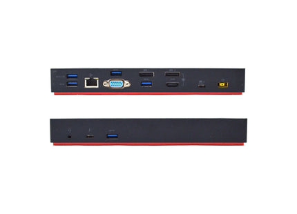 Lenovo Thunderbolt 3 Workstation Dock DBB9003L1 with 135W AC Adapter, Refurbished - Joy Systems PC