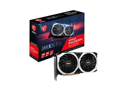 MSI AMD Radeon RX 6600 MECH 2X 8GB Graphics Card, New - Joy Systems PC