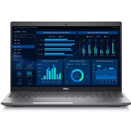 Dell Precision 3581, 15.6” FHD, Intel Core i9 - 13900H 5.4GHz, 64GB DDR4, 2TB SSD, NVIDIA RTX A2000 8GB, Refurbished - Joy Systems PC - View 1
