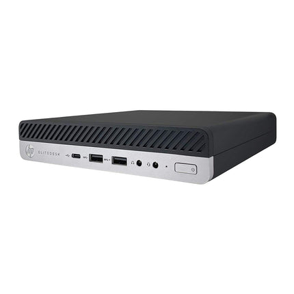 HP ProDesk 800 G5 MINI, Intel Core i5 - 8500T 2.1GHz, 16GB DDR4, 500GB NVMe SSD, Internal WIFI, Refurbished - Joy Systems PC