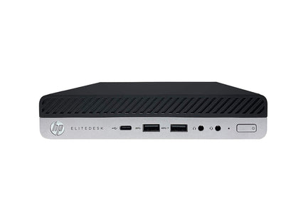 HP ProDesk 800 G5 MINI, Intel Core i5 - 8500T 2.1GHz, 16GB DDR4, 500GB NVMe SSD, Internal WIFI, Refurbished - Joy Systems PC