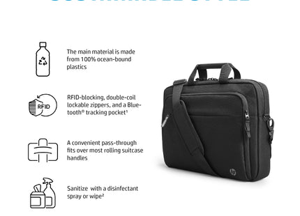 HP Renew Carrying Case for 15.6" HP Notebook, Laptop Bag, NEW - Joy Systems PC