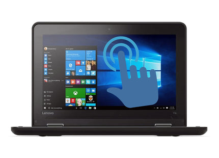 Lenovo Yoga 11E, 11.6” HD, Touch, Intel Celeron N2940 1.83GHz, 8GB DDR3L, 128GB SSD, Refurbished - Joy Systems PC