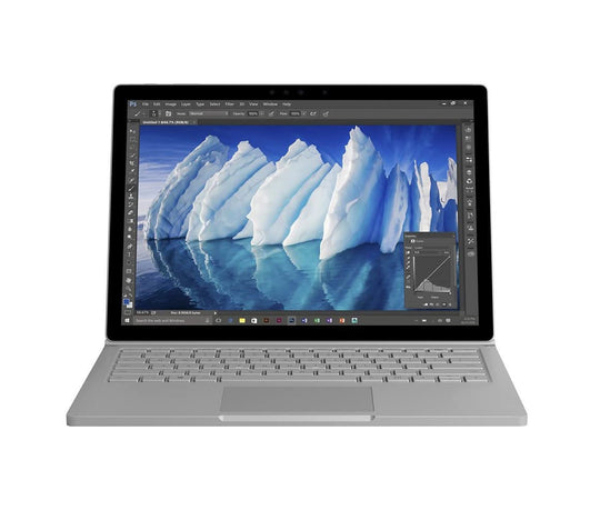 Microsoft Surface Book, 13.5” Touch FHD, Intel Core i5-6300U 2.4GHz, 8GB DDR4, 256GB SSD, Refurbished