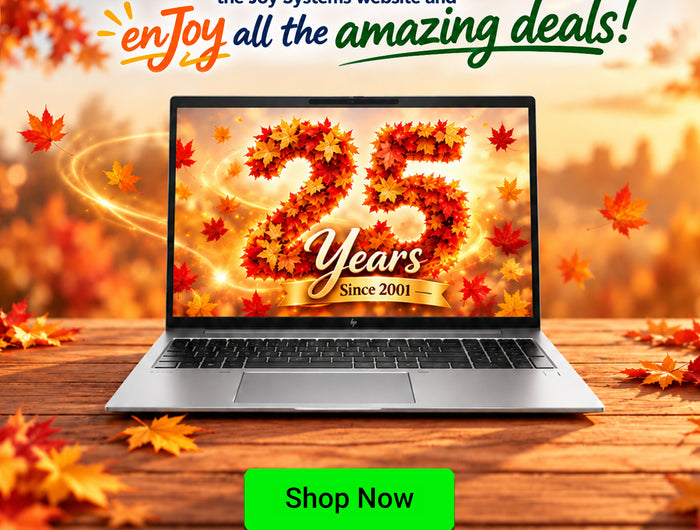 Every day this Fall you should come and visit the Joy Systems website and enJoy all the amazing deals!