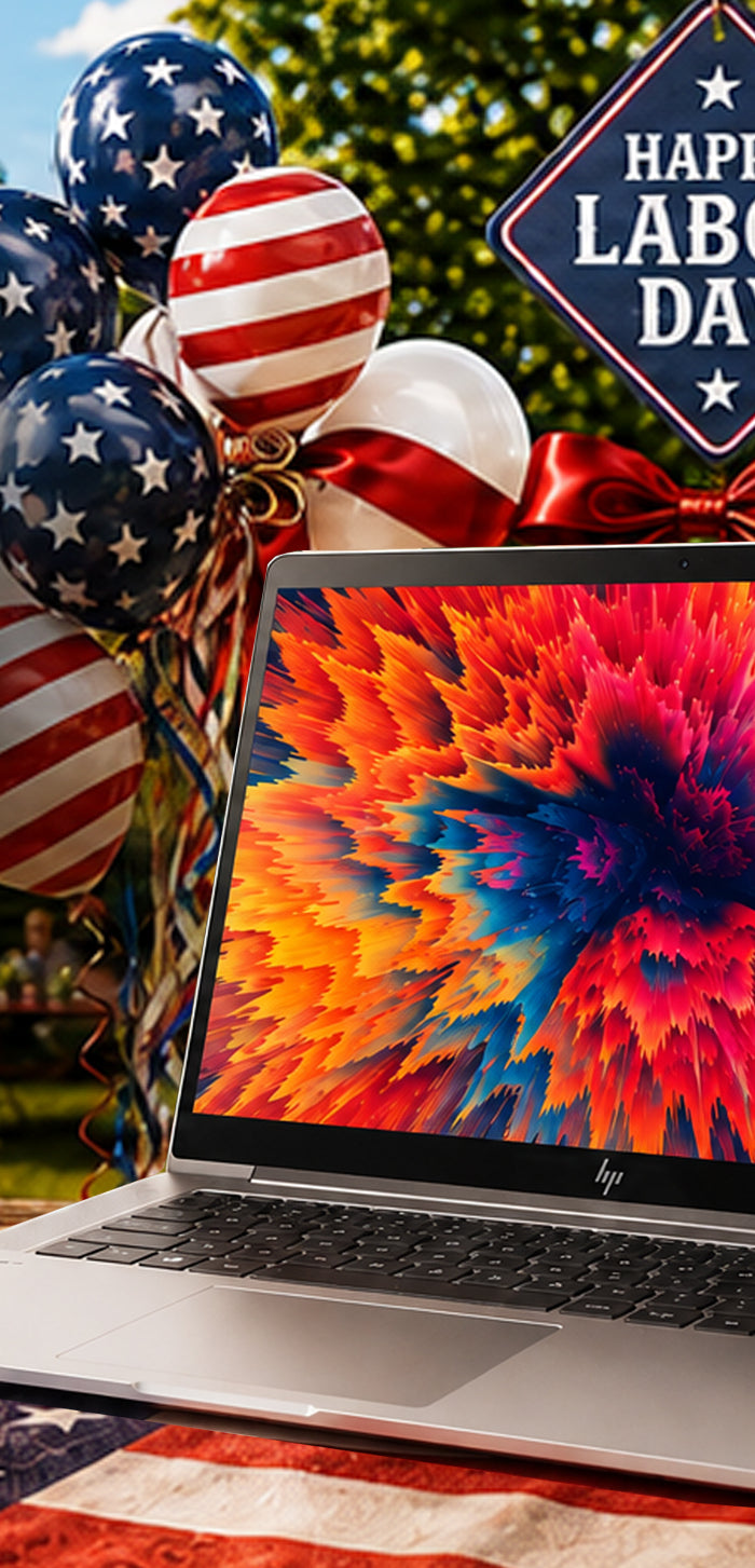 Wait… Don't forget the suntan lotion. Oh that's right you’re just going to by a laptop at Joy Systems.  You're going to love the selection and the prices.