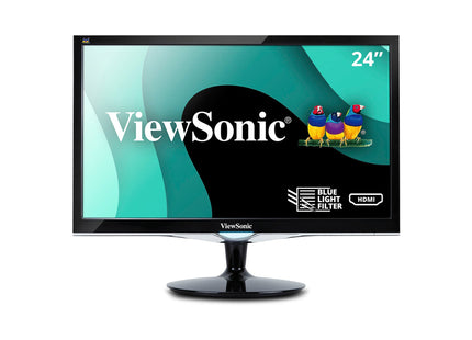 VIEWSONIC 24” VX2452MH LCD Monitor, Widescreen, Refurbished - Joy Systems PC