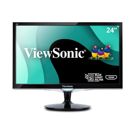 VIEWSONIC 24” VX2452MH LCD Monitor, Widescreen, Refurbished - Joy Systems PC - View 1