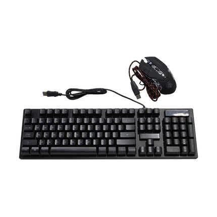 Wired Gaming Keyboard & Mouse Combo, New - Joy Systems PC