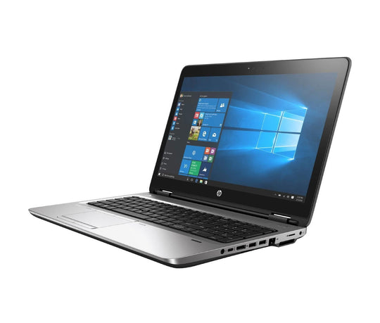 HP 650 G3, 15.6" HD, Intel Core i5-7300U 2.6GHz, 16GB DDR4, 256GB NVMe SSD, Refurbished