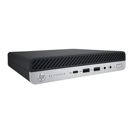 HP EliteDesk 800 G4 MINI, Intel Core i5-8400T 1.7GHz 6C, 16GB RAM, 256GB SSD, Internal WIFI, Bluetooth, Refurbished - Joy Systems PC
