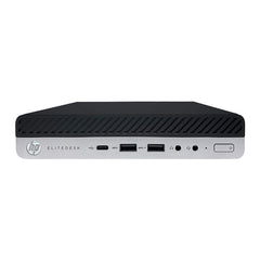 HP EliteDesk 800 G4 MINI, Intel Core i5-8500T 2.1GHz 6C, 16GB RAM, 256GB SSD, Refurbished - Joy Systems PC