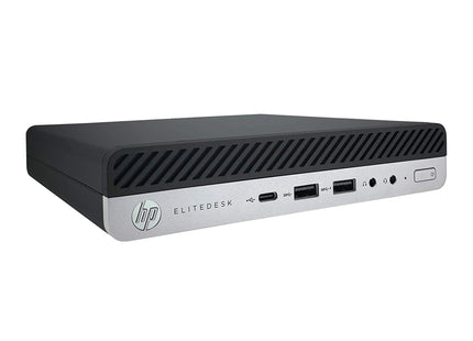 HP EliteDesk 800 G4 MINI, Intel Core i5-8500T 2.1GHz 6C, 16GB RAM, 512GB SSD, Refurbished - Joy Systems PC
