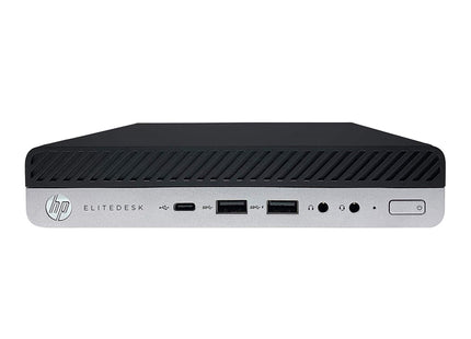 HP EliteDesk 800 G4 MINI, Intel Core i7-8700T 2.4GHz 6C, 16GB RAM, 500GB NVMe SSD, Refurbished - Joy Systems PC