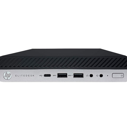 HP EliteDesk 800 G4 MINI, Intel Core i7-8700T 2.4GHz 6C, 32GB RAM, 500GB NVMe SSD, Refurbished - Joy Systems PC - View 1