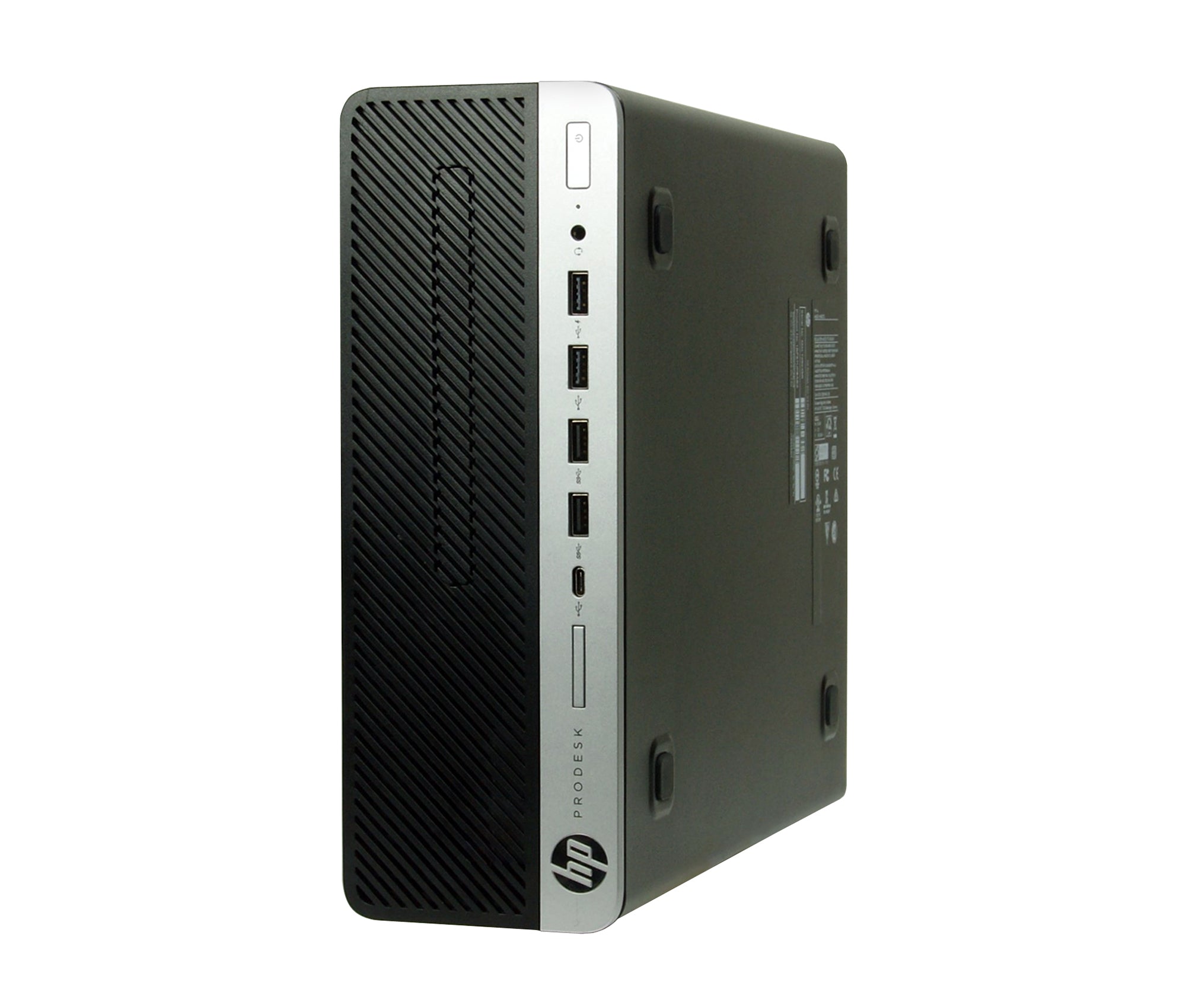 HP ProDesk 600 G3 SFF Desktop, i5-7500, 16GB, 256GB SSD, DVDRW