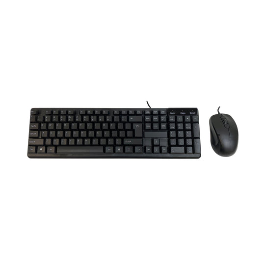 iMicro Wired USB Keyboard & Mouse Combo, New Open Box