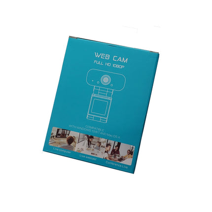 Joy Systems Inc. PC Webcam, Video Calling and Recording, 1080P, USB Connectivity, Black/Gray, New - Joy Systems PC