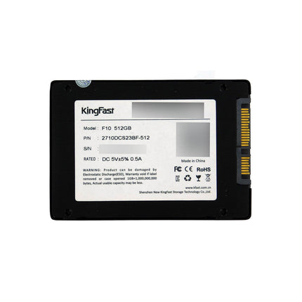 KingFast, SSD, 2.5”, 512GB, Refurbished - Joy Systems PC - View 1