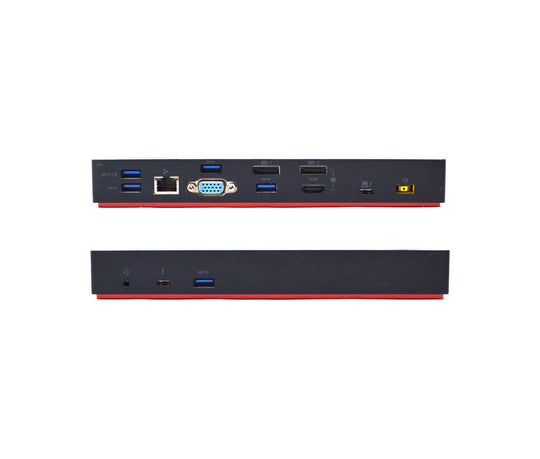 Lenovo Thunderbolt 3 Workstation Dock DBB9003L1 with 135W AC Adapter, Refurbished