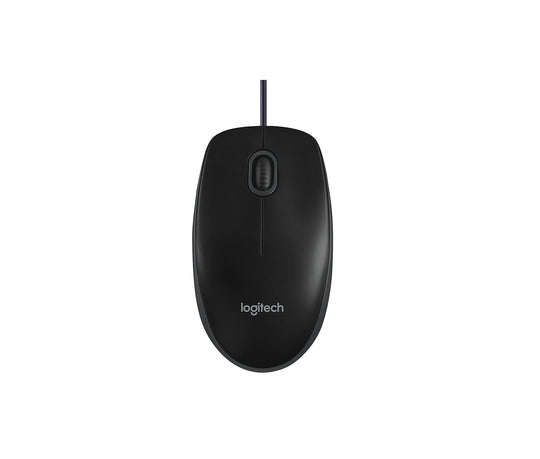 Logitech B100 Mouse, Refurbished