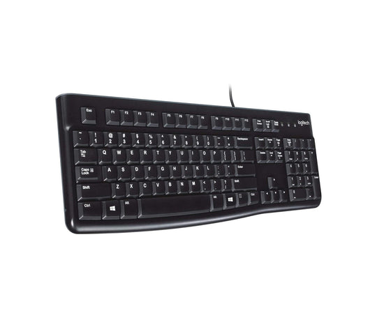Logitech K120 Keyboard & B100 Mouse Combo, Refurbished