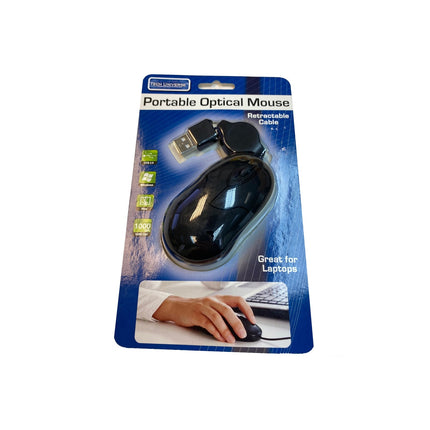 Tech Universe Portable Optical Mouse, Refurbished - Joy Systems PC